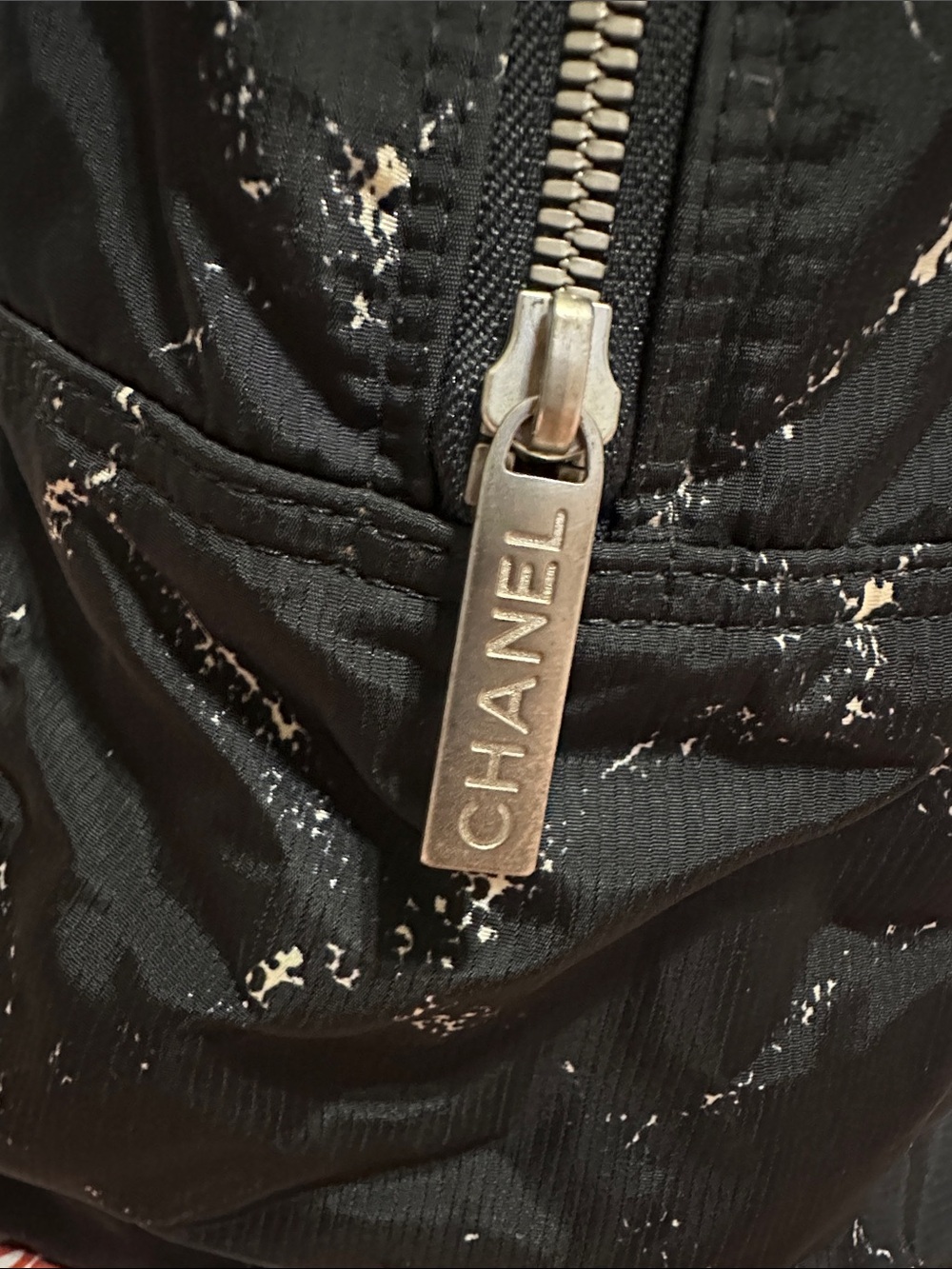Chanel Old Travel Line Nylon Overnight Bag - Picture 5 of 14